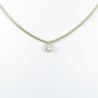 K18YG ダイヤモンドネックレス