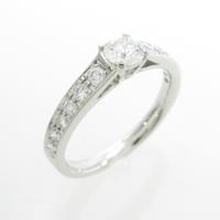 プラチナダイヤモンドリング 0．326ct・D・SI1・VG