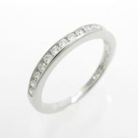 ティファニー ハーフサークル チャネルセッティング リング