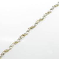ティファニー 925／750YG ブレスレット