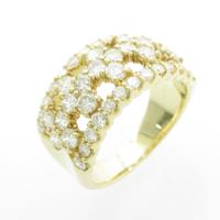 K18YG ダイヤモンドリング