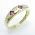 750YG ルビーリング