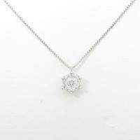 【新品】プラチナダイヤモンドネックレス 0．243ct F・SI2・VG