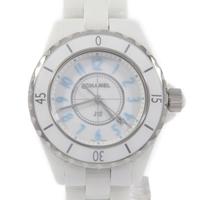 シャネル H3826 J12ブルーライト 33mmセラミック LIMITED クォーツ
