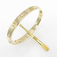 カルティエ ラブブレスレット ハーフダイヤ 6P