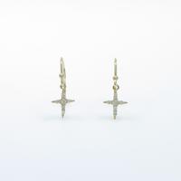 ヴァンドーム クロス ダイヤモンドピアス