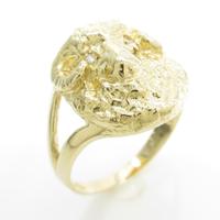 750YG シープ ダイヤモンドリング