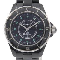 シャネル H2131 J12 38mmセラミック・12Pエメラルド 自動巻