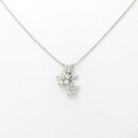 PT フラワー ダイヤモンドネックレス