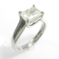 プラチナダイヤモンドリング 1．502ct・VLY・SI210％引き