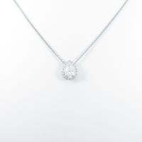 ハリーウィンストン ペアシェイプ マイクロパヴェ ネックレス 1．02ct・D・VVS2・ペアシェイプ