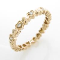 フォリフォリ ハート ダイヤモンドリング