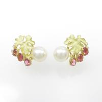 K18YG アコヤパールピアス