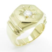 K18YG ダイヤモンドリング