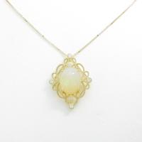 K18YG オパールネックレス