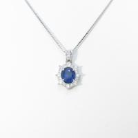 PT サファイヤネックレス