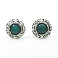 ジョージ ジェンセン カルセドニーイヤリング