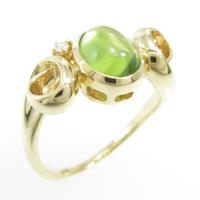 タサキ ペリドットリング