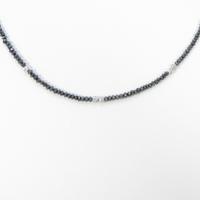 K18WG ダイヤモンドネックレス