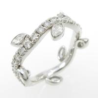 K18WG フルエタニティ ダイヤモンドリング