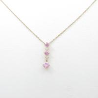 4゜C 合成サファイヤネックレス10％引き