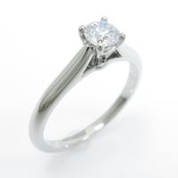 カルティエ MKコーフィル リング 0．24ct・D・VS2・3EXT