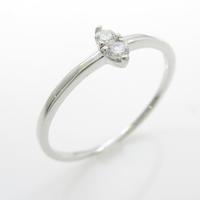 【リメイク】K18WG ダイヤモンドリング