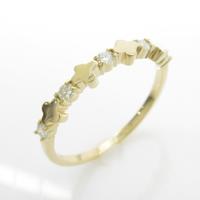 【リメイク】K18YG ダイヤモンドリング