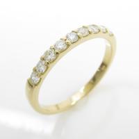 【リメイク】K18YG ダイヤモンドリング