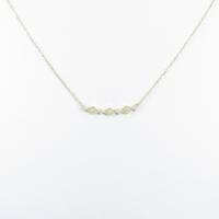 【リメイク】K18YG ダイヤモンドネックレス