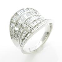 K18WG ダイヤモンドリング