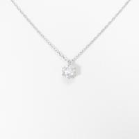 プラチナダイヤモンドネックレス 1．020ct・E・SI2・GOOD