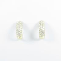 K18YG ダイヤモンドピアス