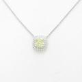 ティファニー ソレスト ネックレス 0．76ct・FY・VVS1