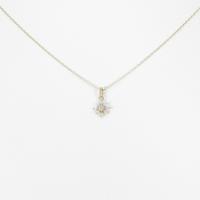 4゜C ダイヤモンドネックレス