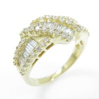 K18YG ダイヤモンドリング