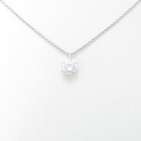 【リメイク】プラチナダイヤモンドネックレス 0．427ct・D・SI2・VG10％引き