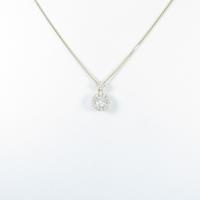 【新品】K18YG ダイヤモンドネックレス 0．266ct・F・SI2・GOOD