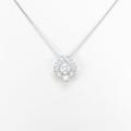 【新品】プラチナダイヤモンドネックレス 0．339ct・F・SI2・VG