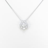 【新品】プラチナダイヤモンドネックレス 0．339ct・F・SI2・VG