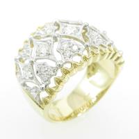 K18YG／K18WG ダイヤモンドリング