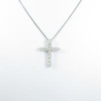 PT クロス ダイヤモンドネックレス