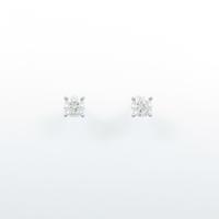 カルティエ ダイヤモンドピアス 0．50ct・0．50ct・G・VVS2?VS1