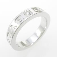 ブルガリ ダブルロゴ リング