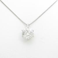 プラチナダイヤモンドネックレス 5．151ct・G・I1・3EXT