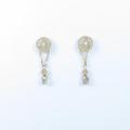 K18PG／PT ダイヤモンドピアス
