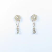K18PG／PT ダイヤモンドピアス