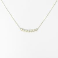 【リメイク】K18YG ダイヤモンドネックレス