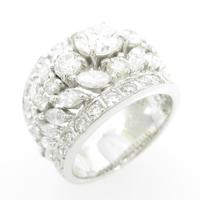 K18WG ダイヤモンドリング 1．023ct・H・SI2