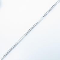 K18WG ダイヤモンドブレスレット